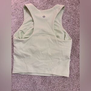 lululemon athletica Light Green Tank Top